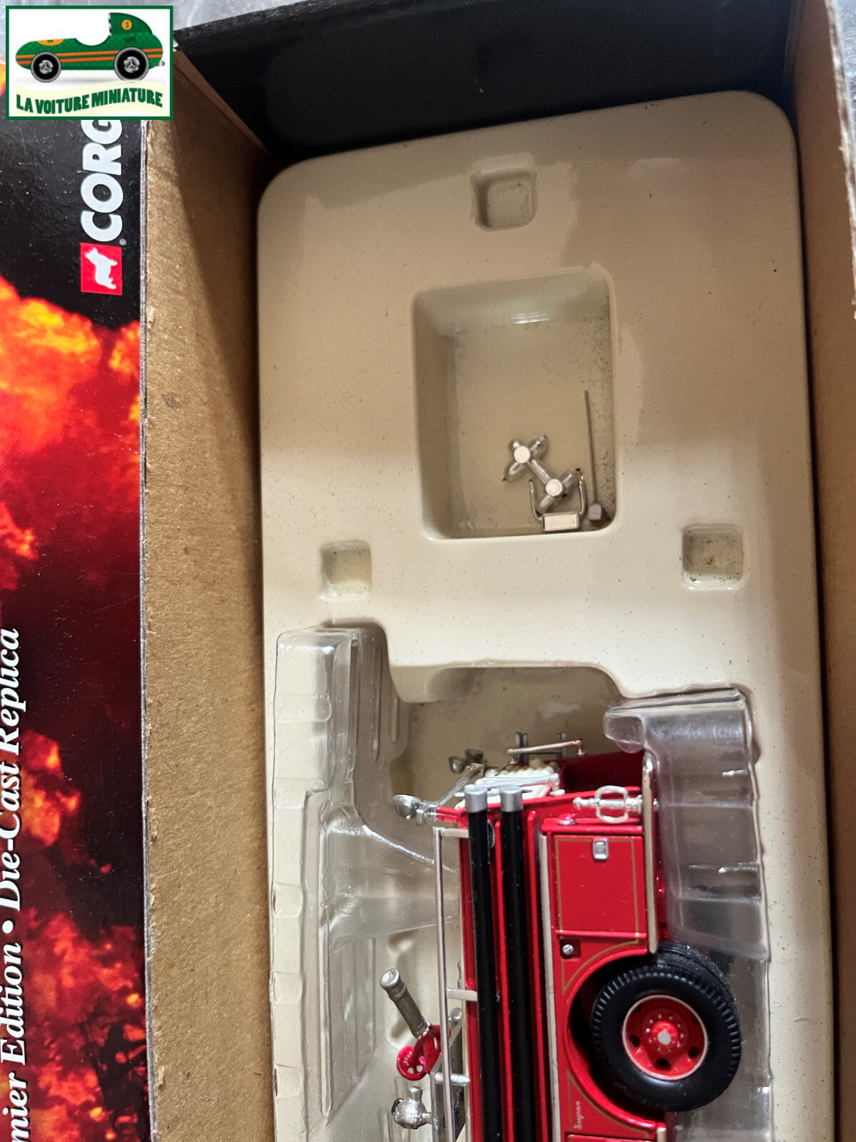 Voiture miniature Camion Pompiers Seagrave K Baltimore Corgi Heroes 1/50