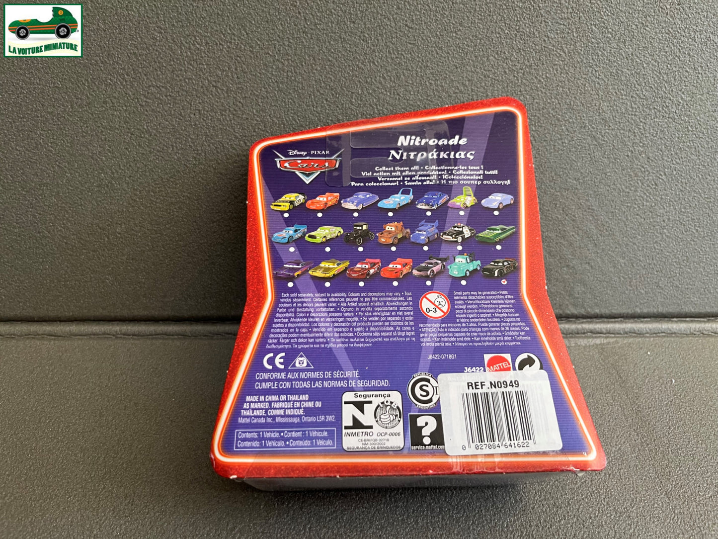 Voiture Miniature Cars Disney Pixar Supercharged Nitroade Mattel