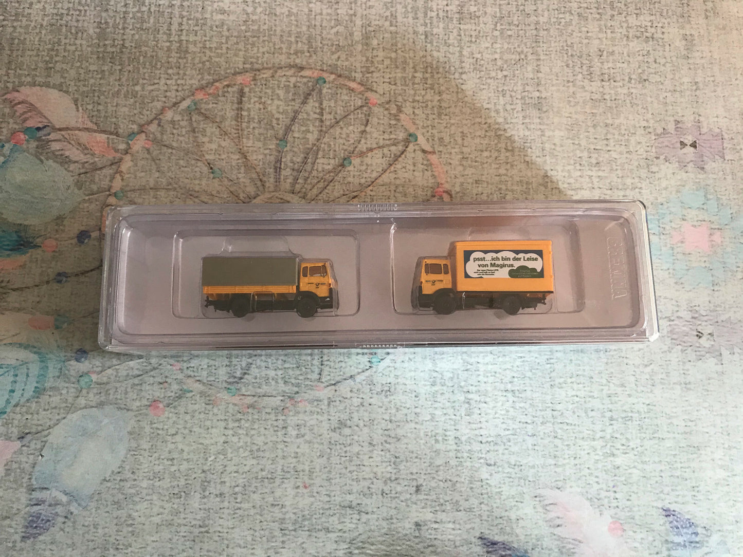 Voiture Miniature Set Lot de 2 Camions Magirus Deutch Poste DBP Brekina 1/87 HO