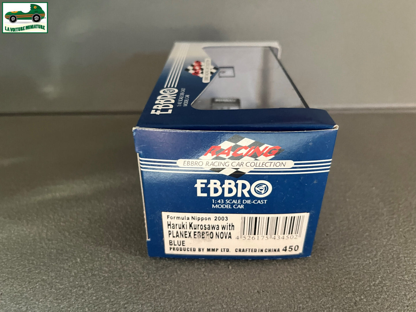 Voiture Miniature Formula Nippon Haruki Kurosawa Planex F1 Ebbro au 1/43