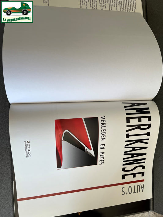 Livre Voiture Automobile Amerikaanse Auto's Verleden En Heden Delorenzo