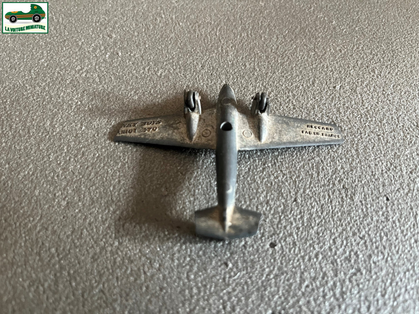 Ancien Avion Miniature Dinky Toys Meccano France Amiot 370 Epave