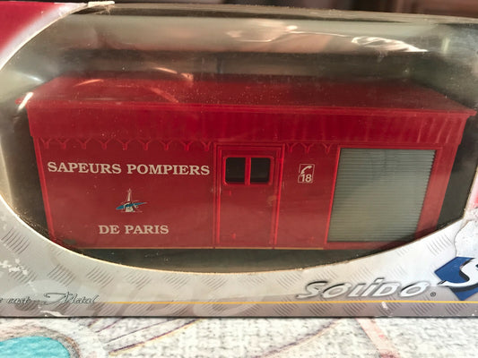 Voiture Miniature Pompiers Camion 2172 Berce Hebergement Solido TonerGam 1/50