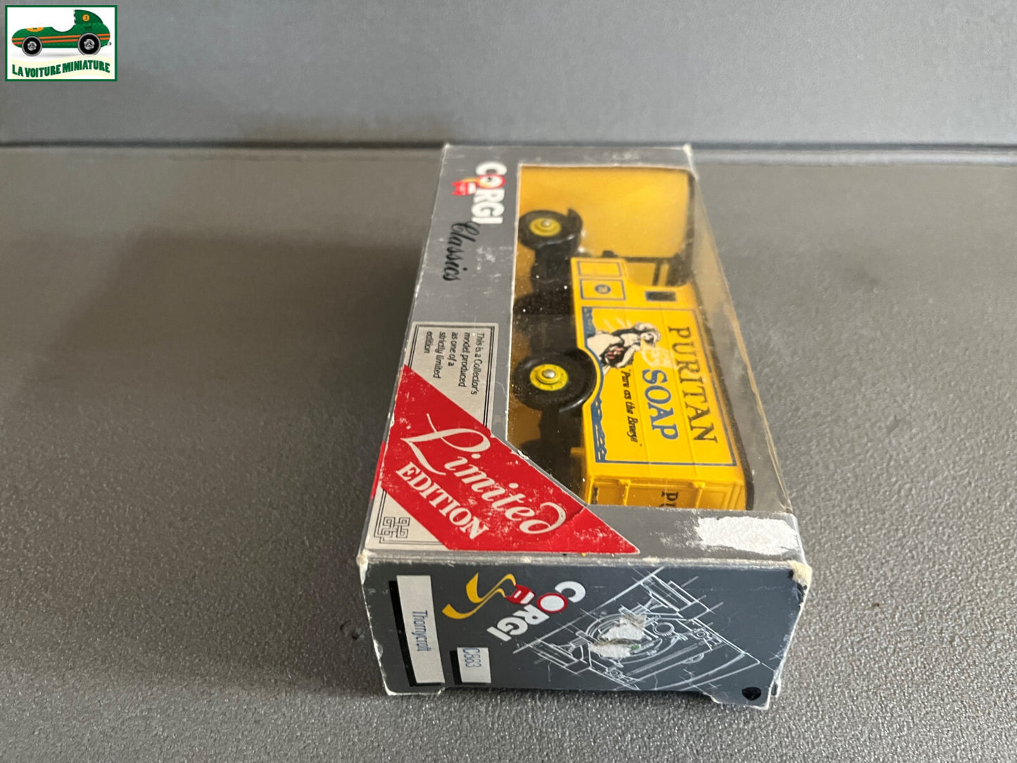 Voiture Miniature Corgi Toys Thornycroft Puritan Soap 1/43 1/50