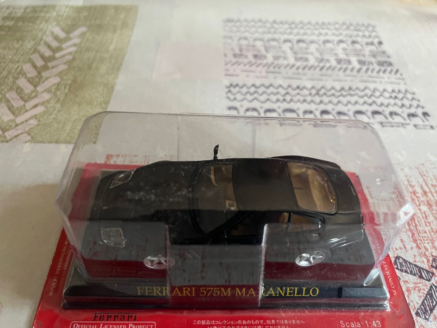 Voiture miniature Collection Ferrari 575M Maranello Ixo Fabbri 1/43