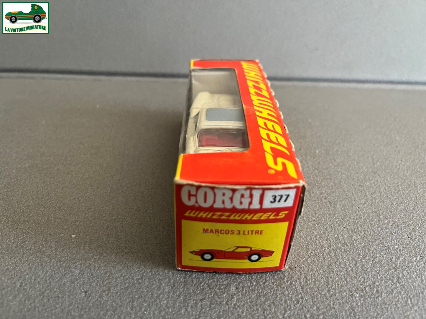 Ancienne Miniature Voiture Corgi Toys WhizzWheels Marcos 3 Litre GT Britain