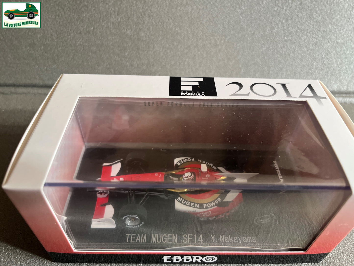 Voiture Miniature Team Mugen SF14 Formula 2014 F1 Ebbro au 1/43