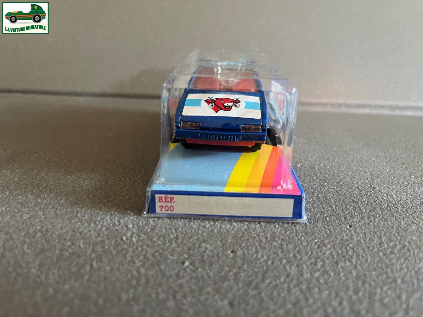 Ancienne Voiture Miniature Citroen BX La Vache qui Rit Norev au 1/43