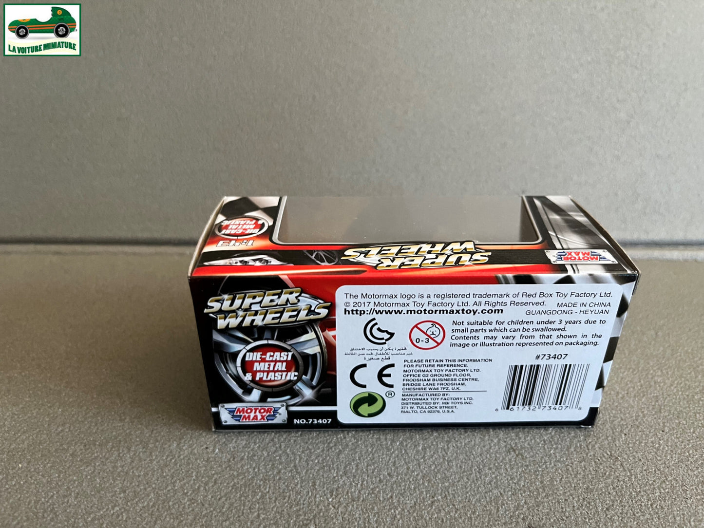 Voiture miniature Lamborghini Murcialago Roadster Motor Max 1/43