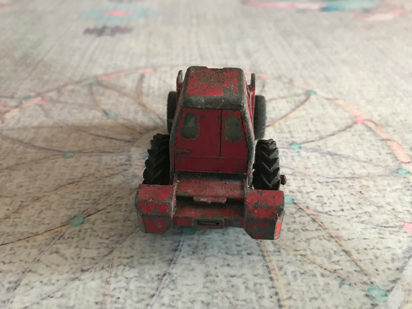 Ancienne Voiture Miniature Engin Chantier Muir Hill ZW Dinky Toys Meccano Epave