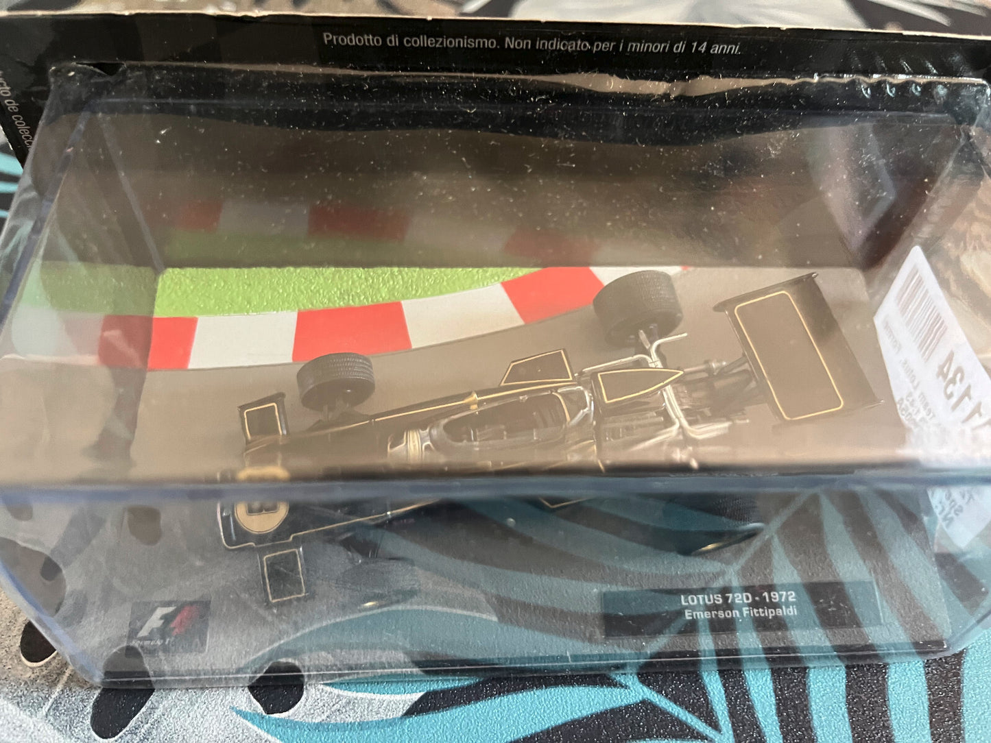 Voiture miniature Formule 1 F1 Lotus 720 1972 Emerson Fittipaldi 1/43