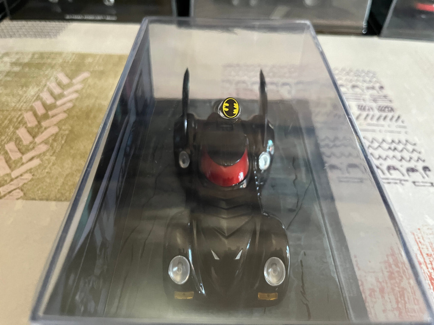 Voiture Miniature Batmobile Les Véhicules de Batman Dark Knight #156 1/43