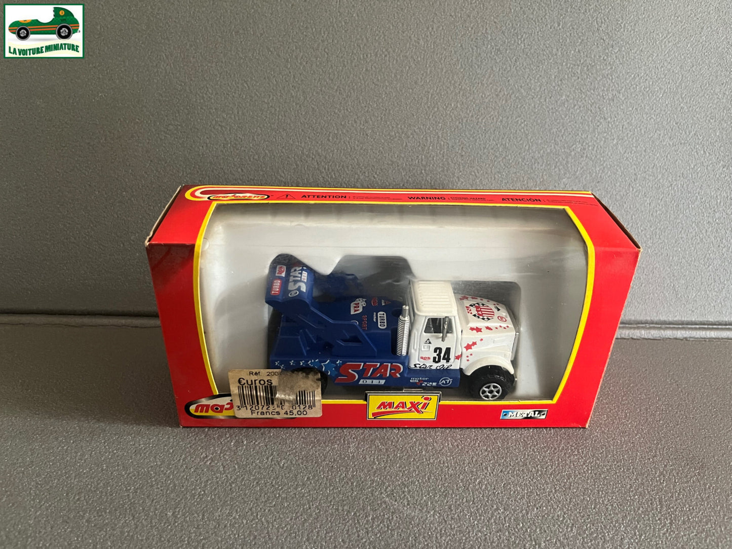 Voiture miniature Camion Star Oil Dépanneuse Maxi Majorette Série 3000