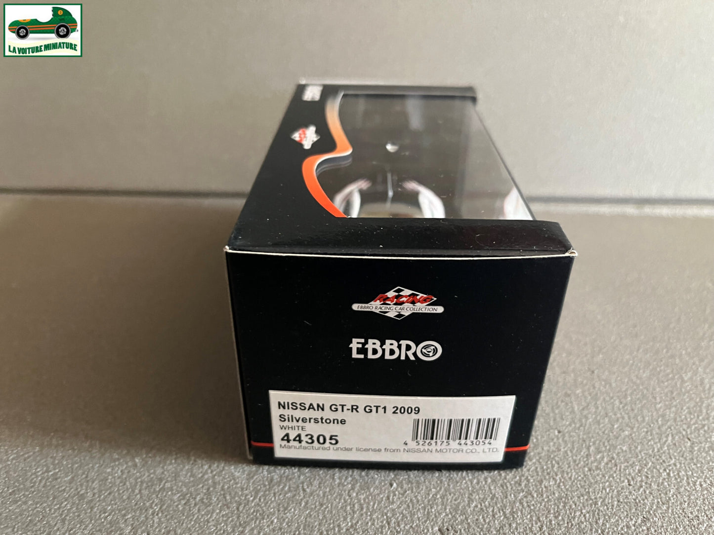Voiture Miniature Nissan GT-R GT1 2009 Silverstone Ebbro au 1/43