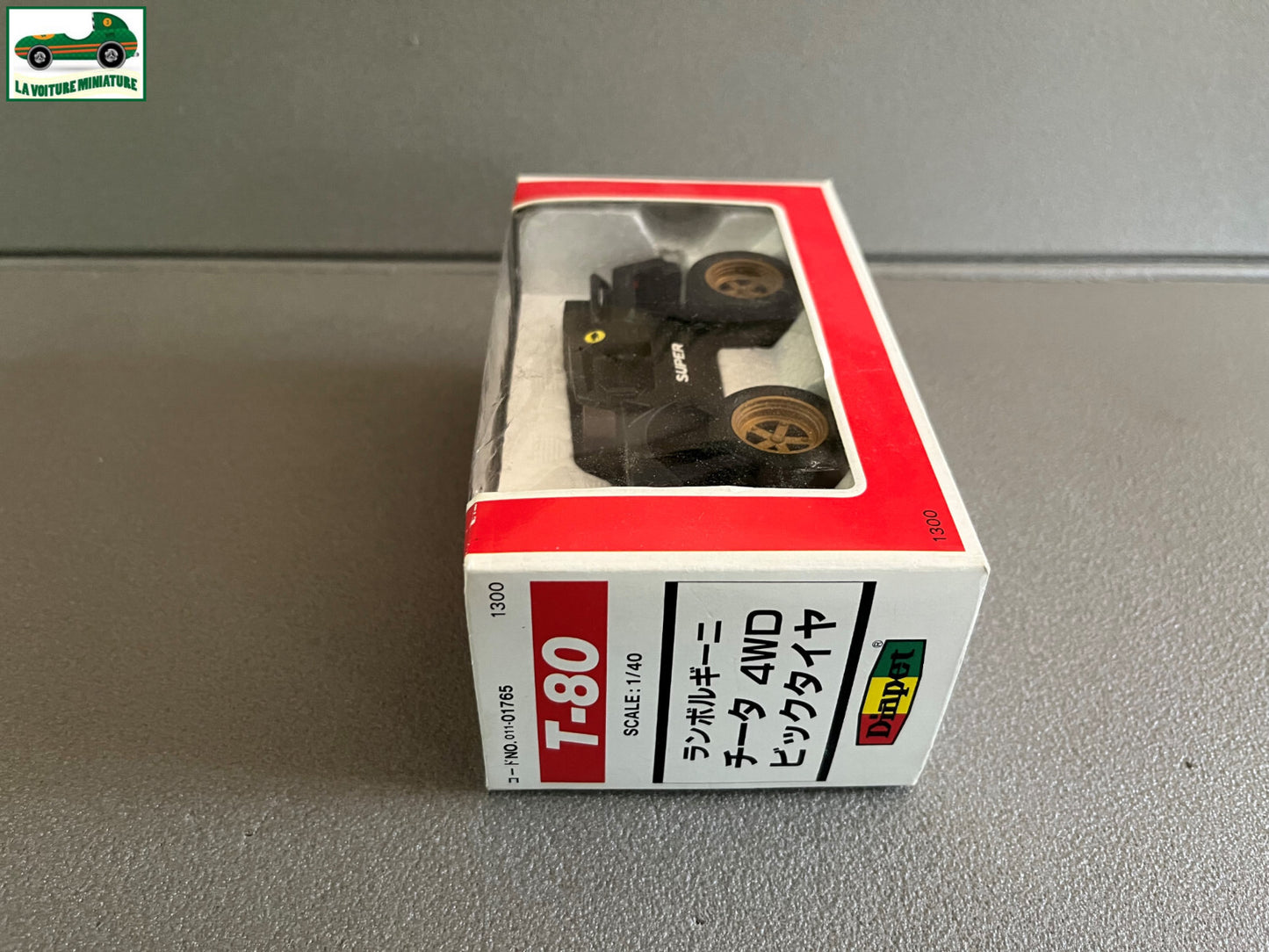 Voiture Miniature Lamborghini Cheetah 4WD Big Tire Diapet Japan 1/40