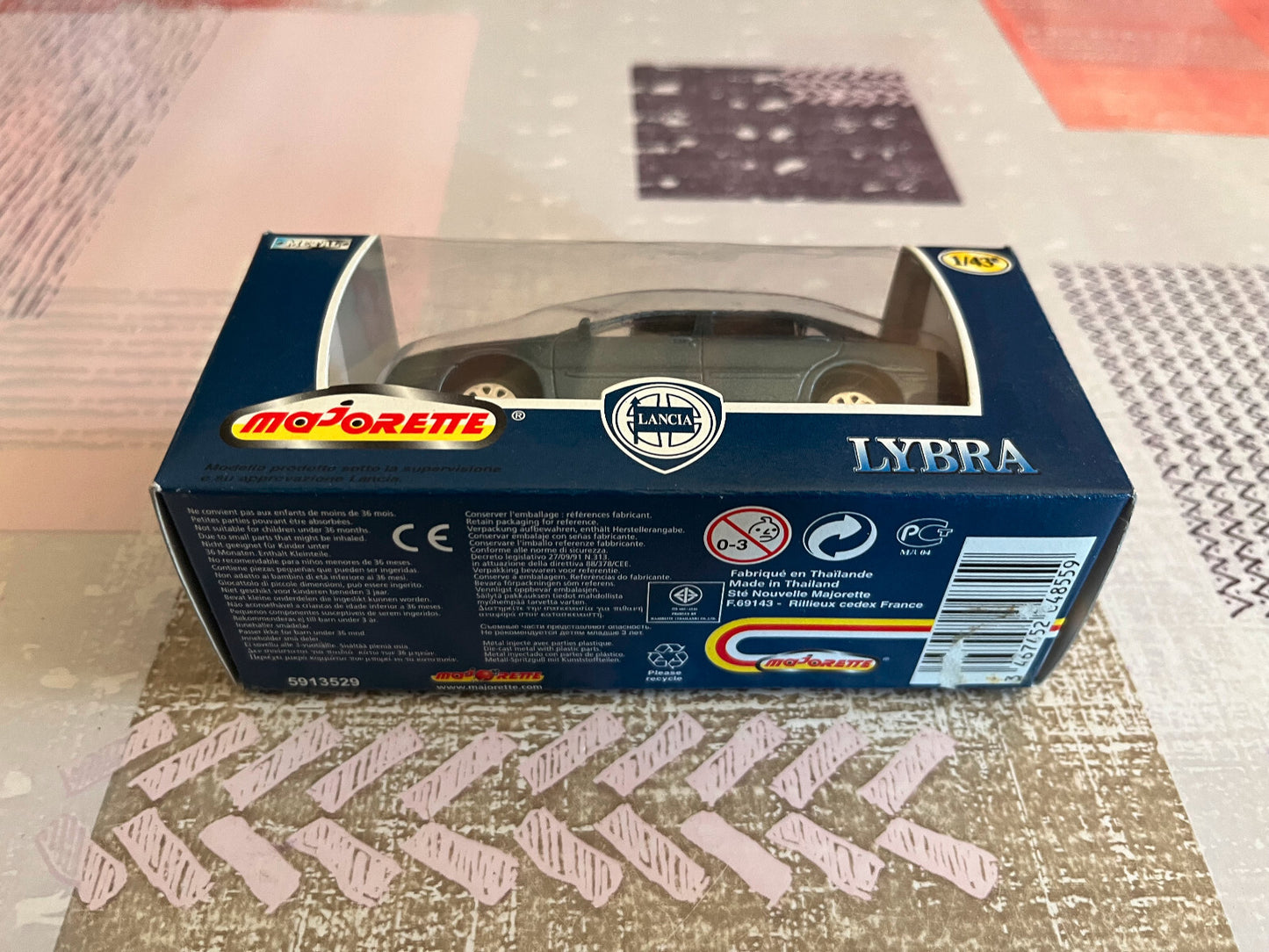 Voiture Miniature Lancia Lybra Majorette au 1/43