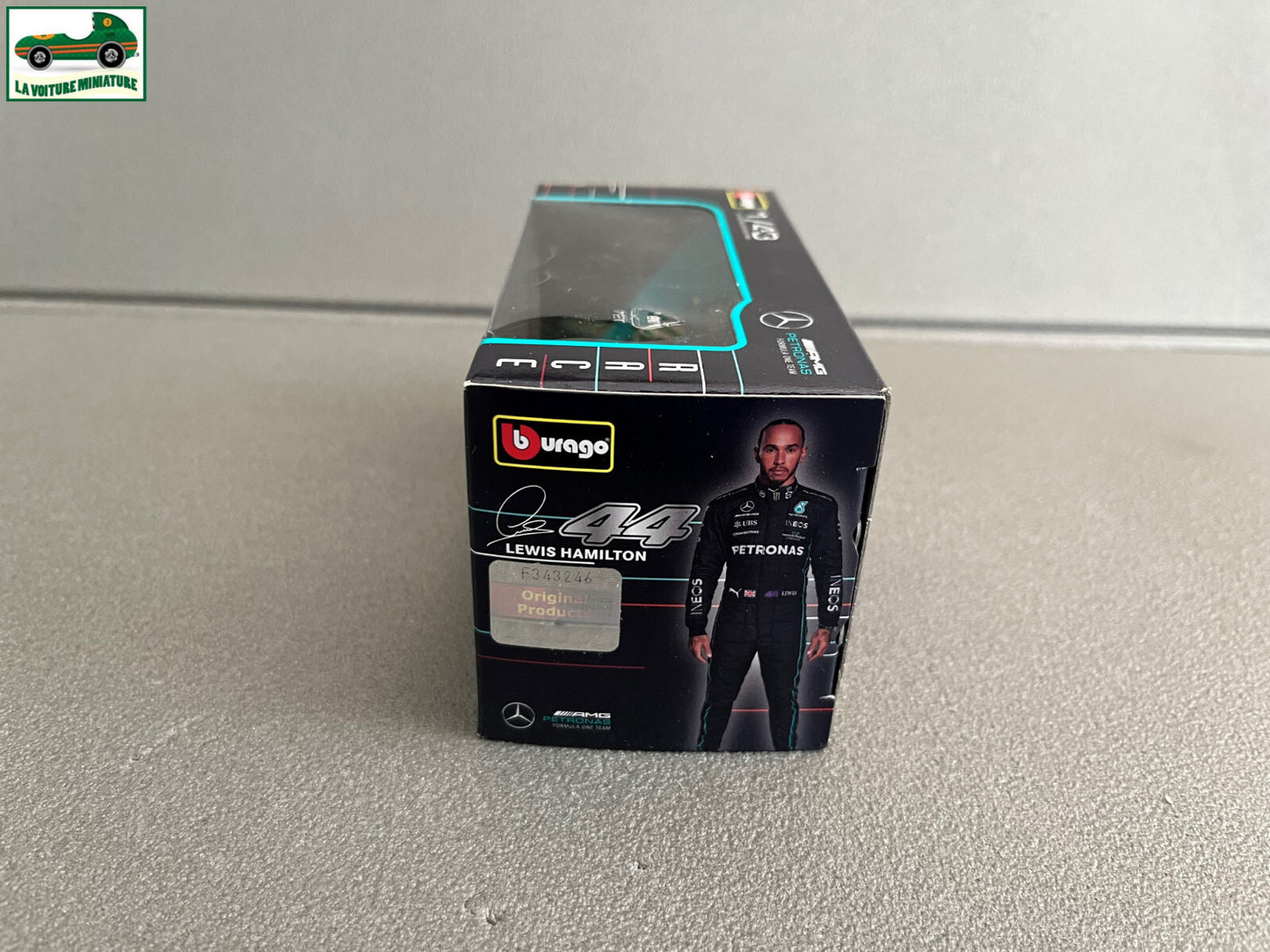 Voiture Miniature Formule 1 Mercedes Benz F1 W13 E Performance Burago 1/43