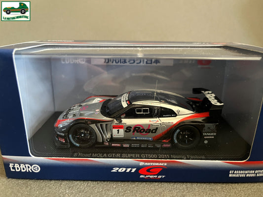 Voiture Miniature S Road Mola GT-R Super GT500 2011 Nismo Festival Ebbro 1/43