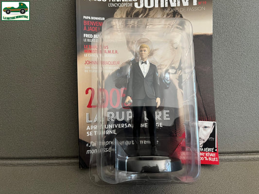 Figurine de Collection Johnny Hallyday + Livret N°19