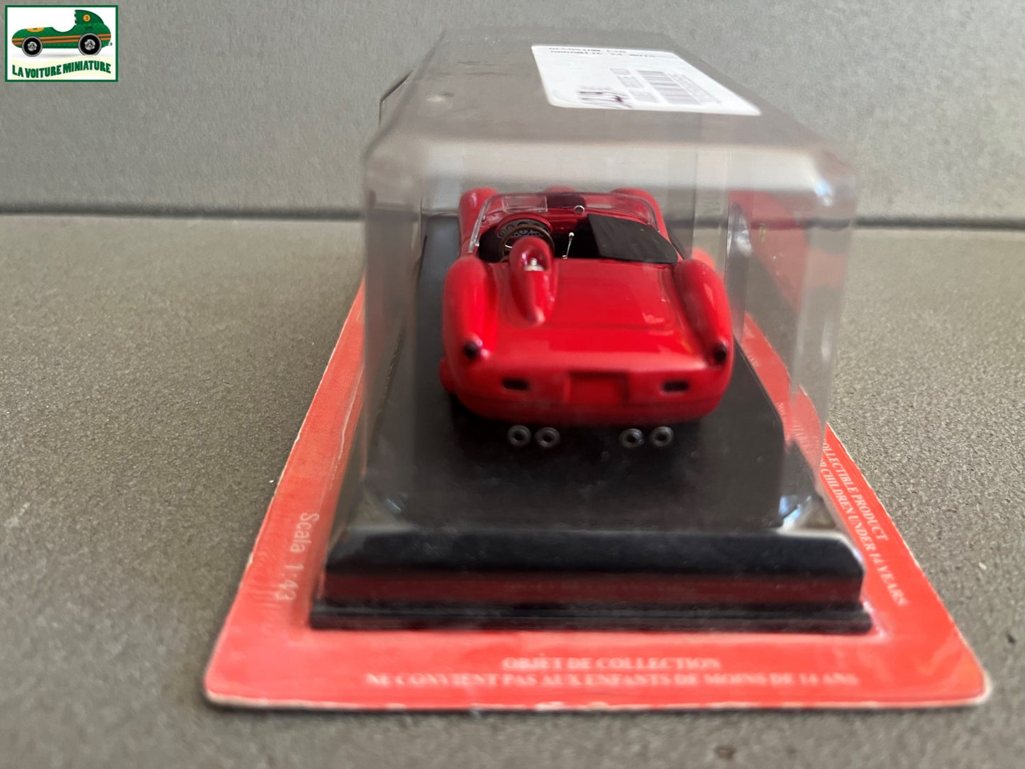 Voiture miniature Collection Ferrari 250 Testa Rossa Ixo Fabbri au 1/43
