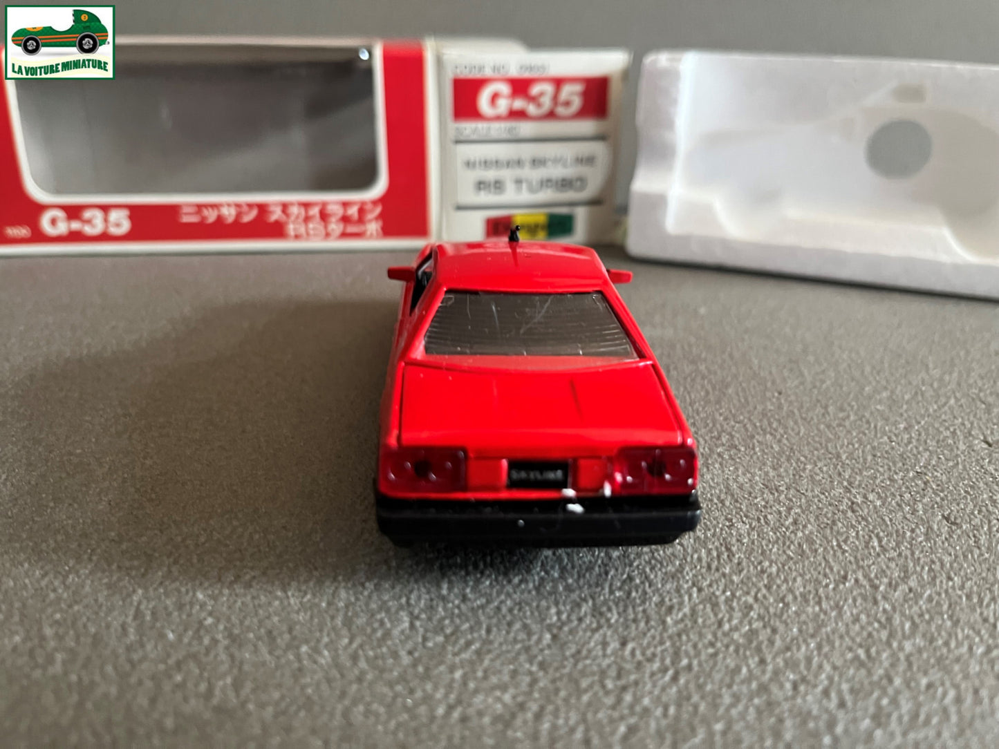 Ancienne Voiture Miniature Nissan Skyline RS Turbo Diapet G-35 Japan au 1/40