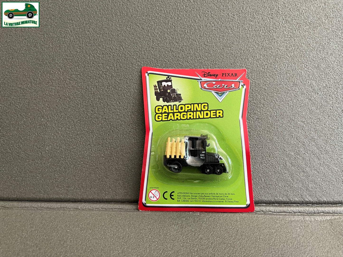 Voiture Miniature Cars Disney Pixar Galloping Geargrinder Plastique DHP