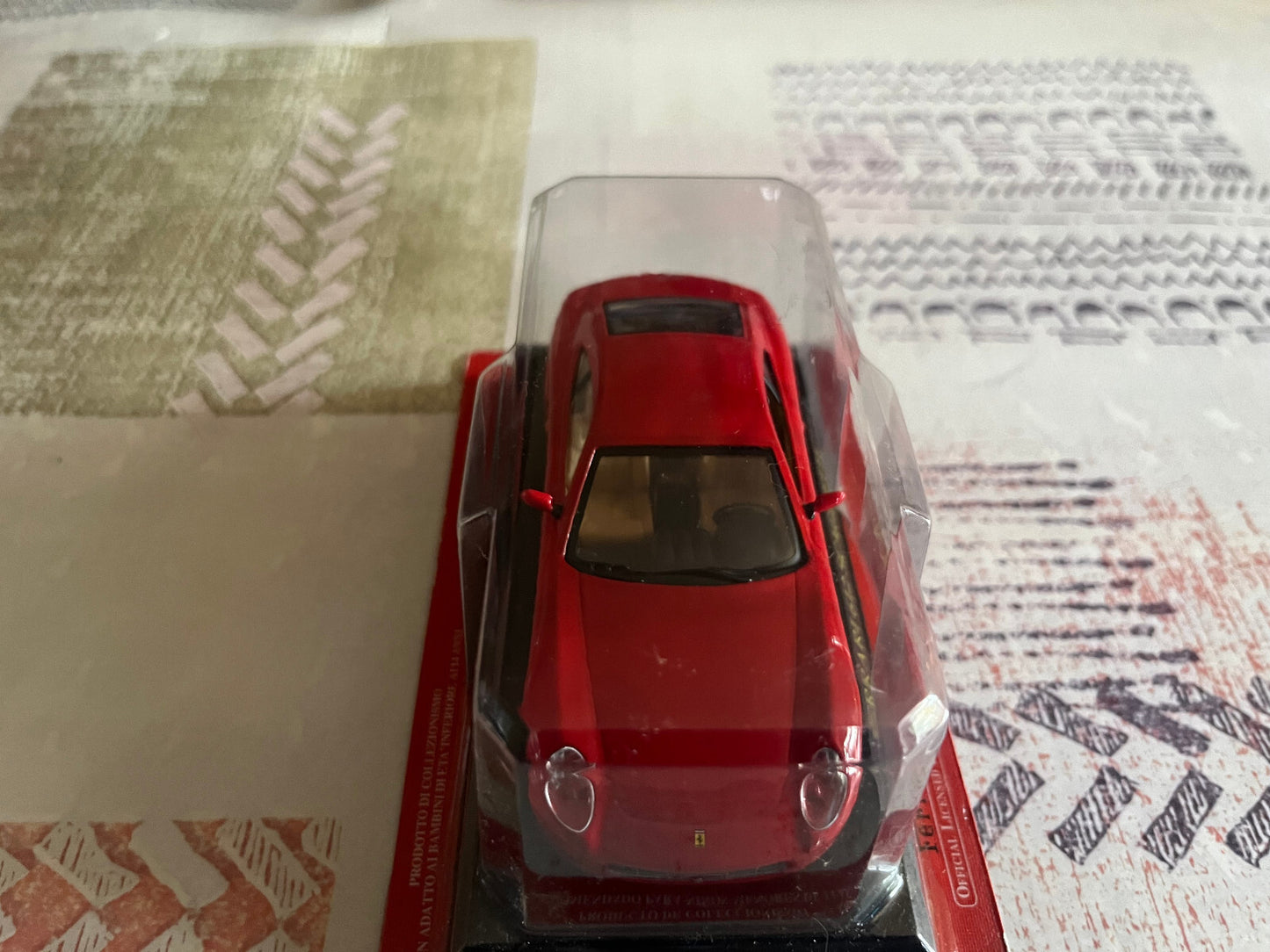 Voiture miniature Collection Ferrari 612 Scaglietti Ixo Fabbri 1/43