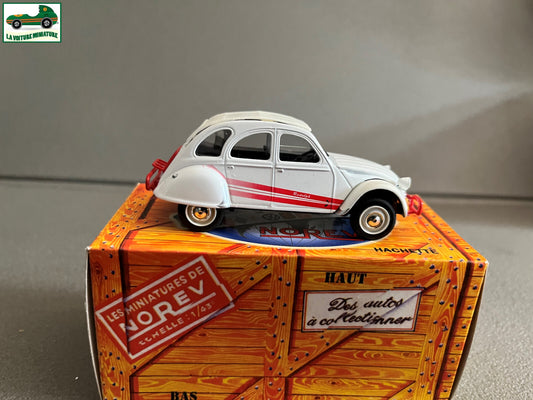 Voiture miniature Citroen 2cv Rudolph Norev Hachette au 1/43