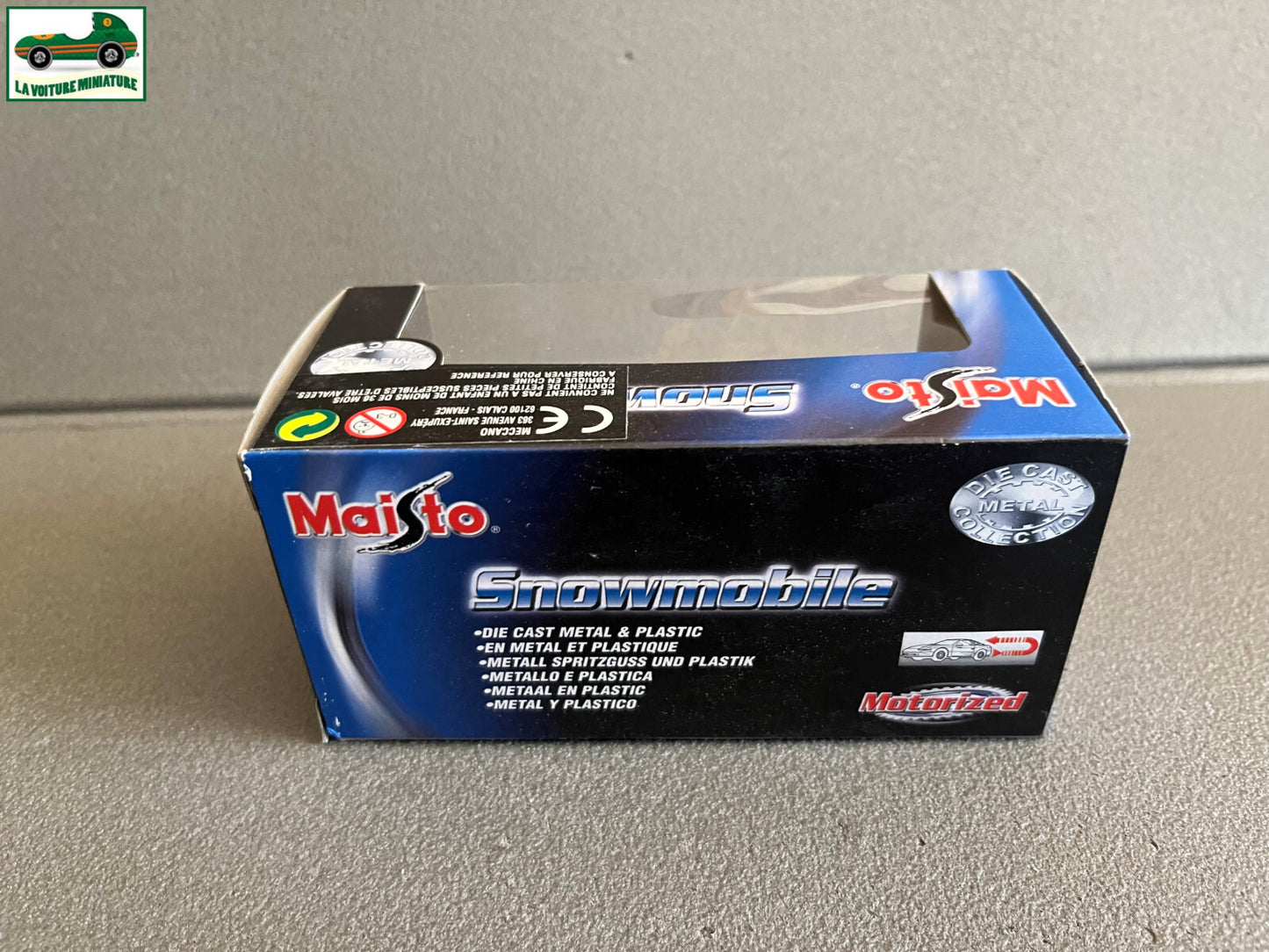 Voiture Miniature Maisto Motorized Snowmobile Scooter des neiges