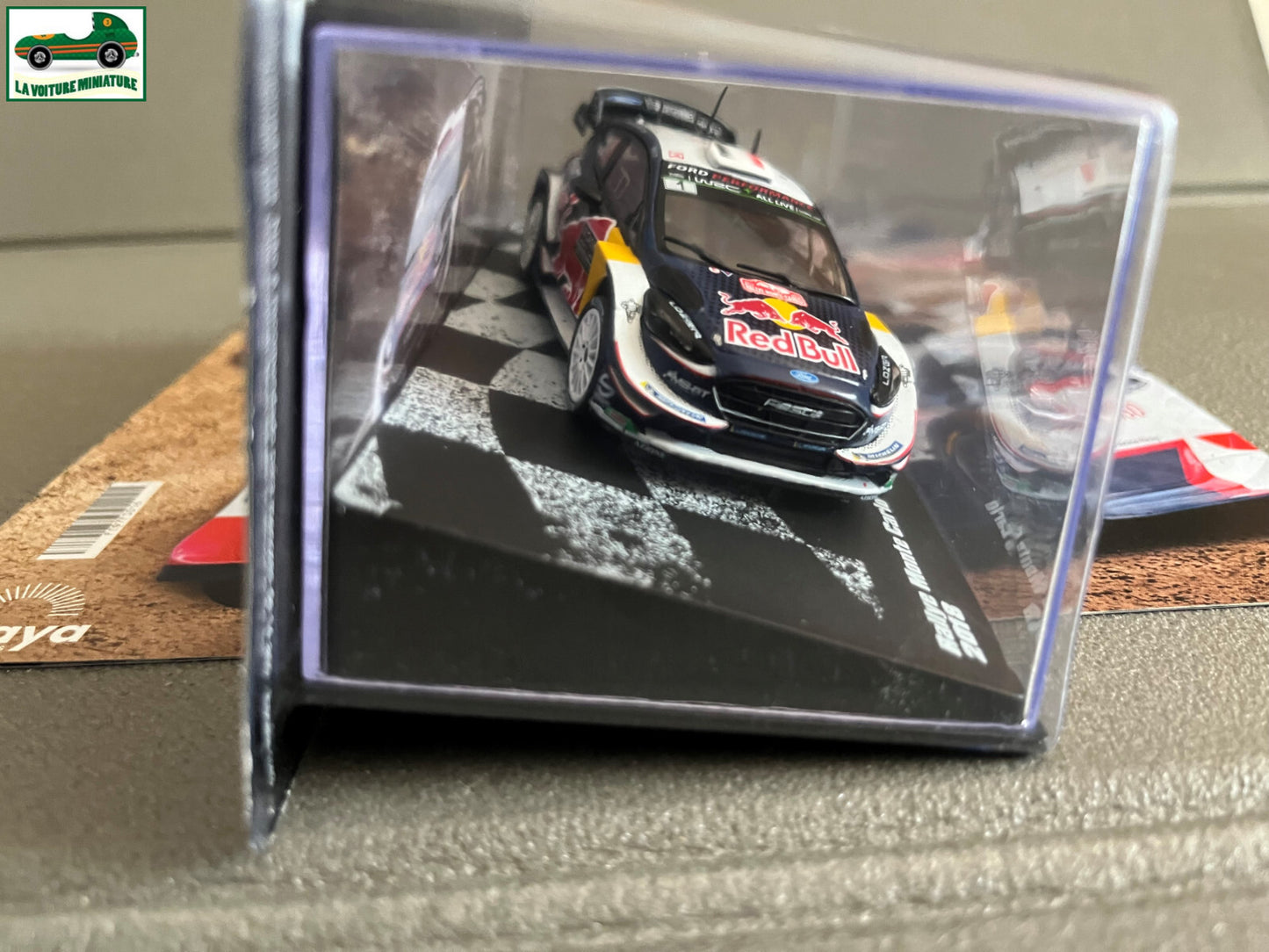 Miniature Ford Fiesta WRC Monte Carlo 2018 Ogier Vainqueur Rallye Altaya 1/43