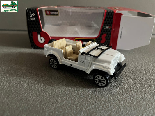 Voiture Miniature Jeep Wrangler Burago au 1/43