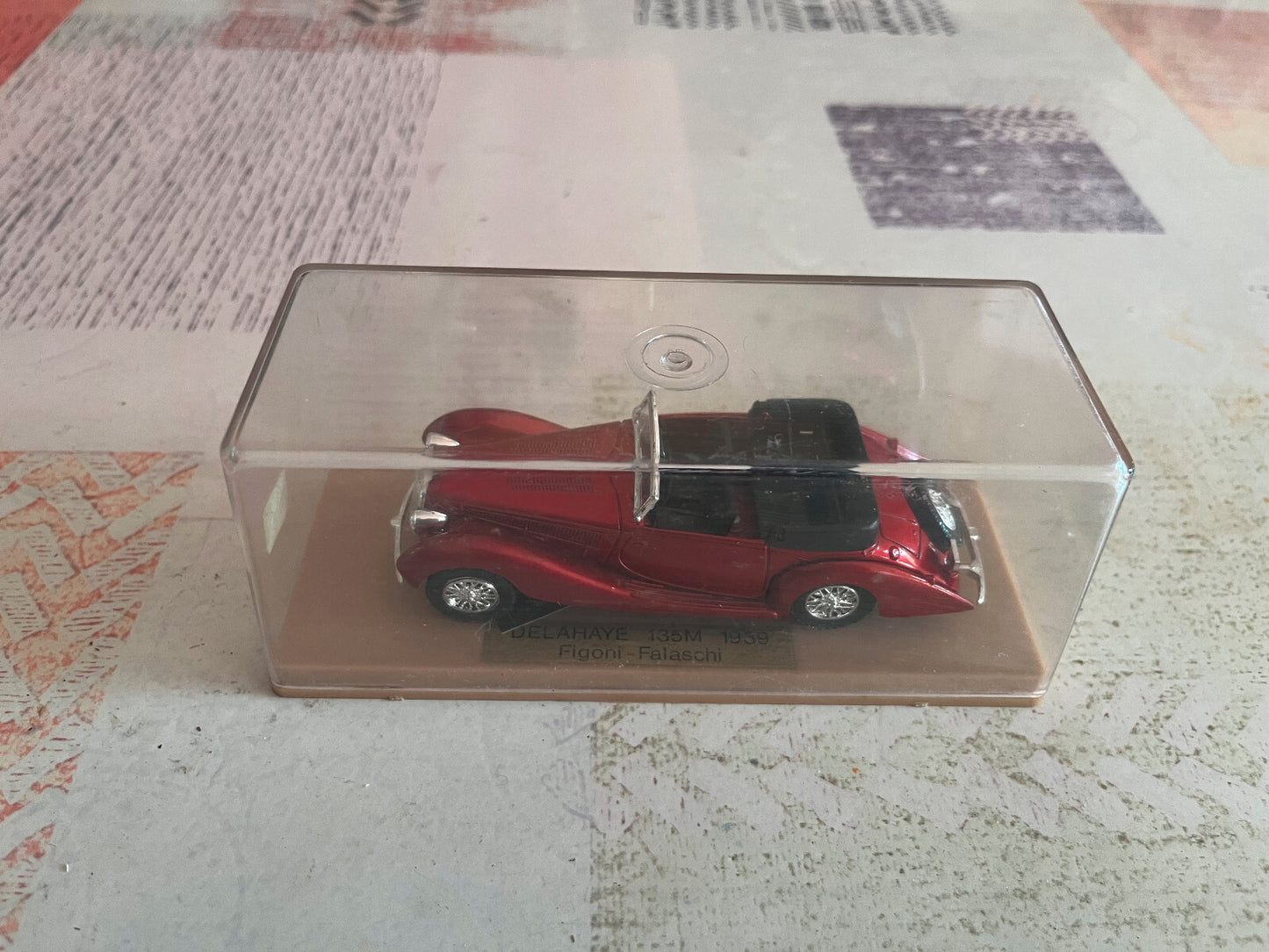 Voiture Miniature Delahaye 135M 1939 Figoni Falaschi Solido au 1/43