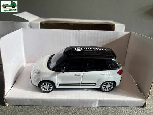 Voiture Miniature Fiat 500 L Location E Leclerc Mondo Motors au 1/43