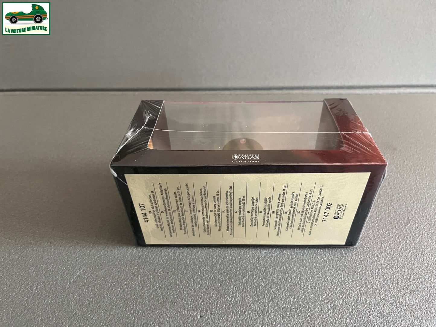 Voiture miniature Camion Pompiers Mercedes Benz L319 Editions Atlas au 1/72