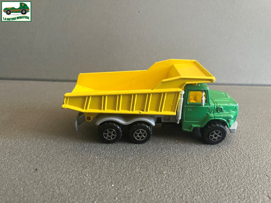 Ancienne Miniature Voiture Camion Benne Basculante Carrière Majorette 1/60