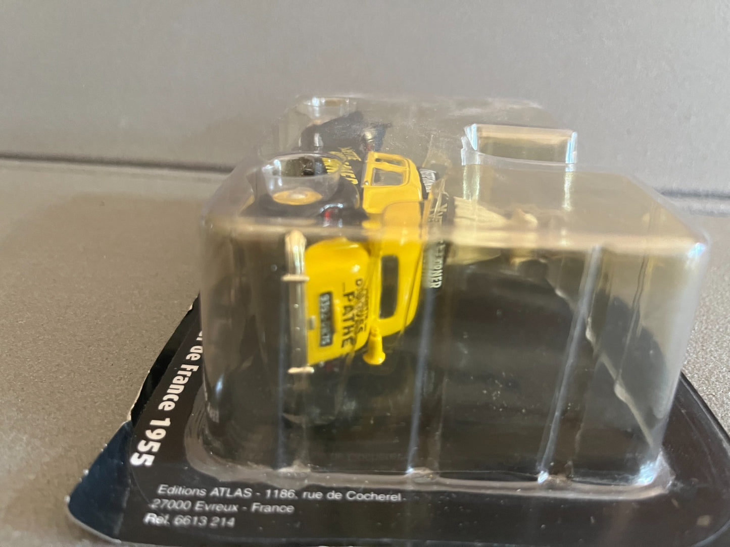 Voiture Miniature Citroen 15CV Yvette Horner Tour de France 1955 Vélo Norev 1/43