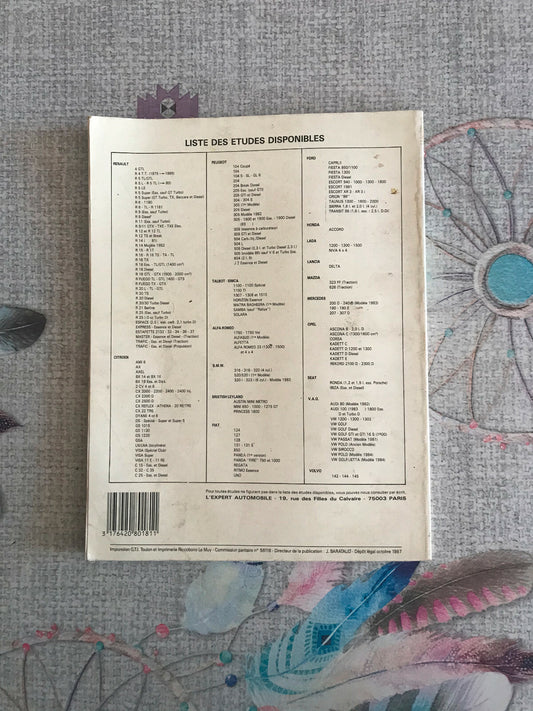 Livre Revue Technique Automobile Opel Kadett D