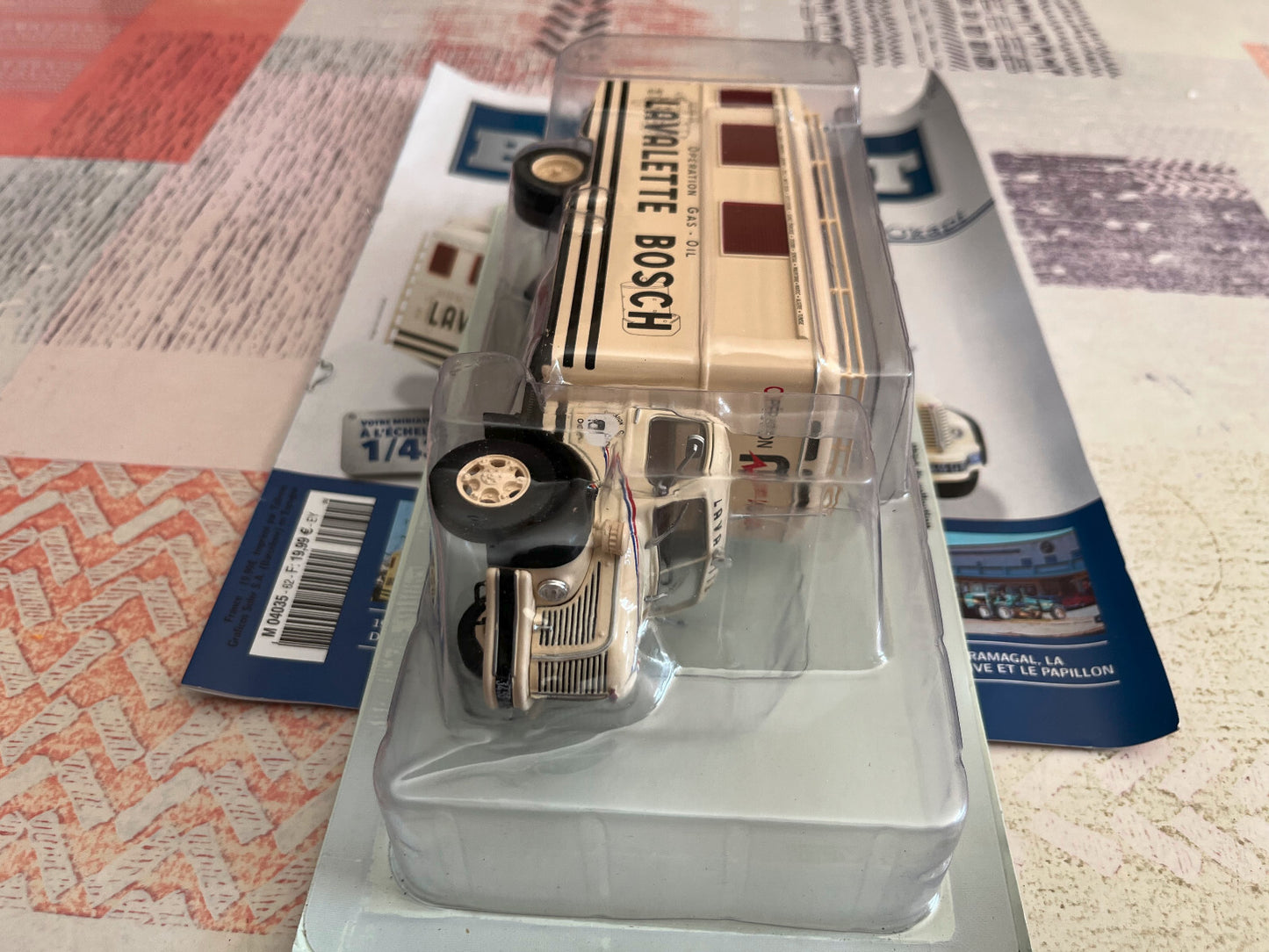 Voiture miniature Camion Fourgon Berliet GLC 6 Okapi au 1/43