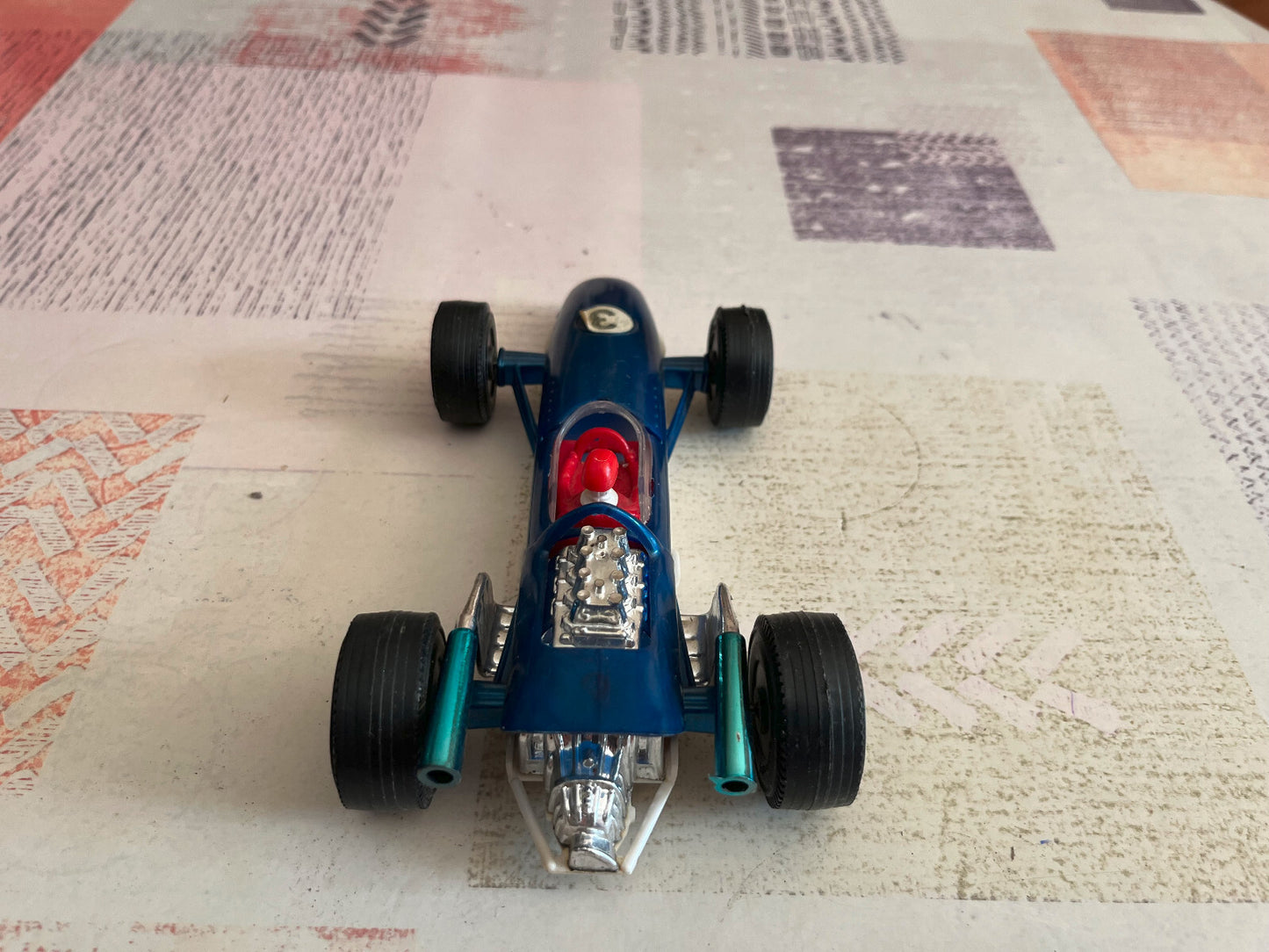 Jouet Ancien Plastique Voiture Course F1 Repco Brabham West Germany