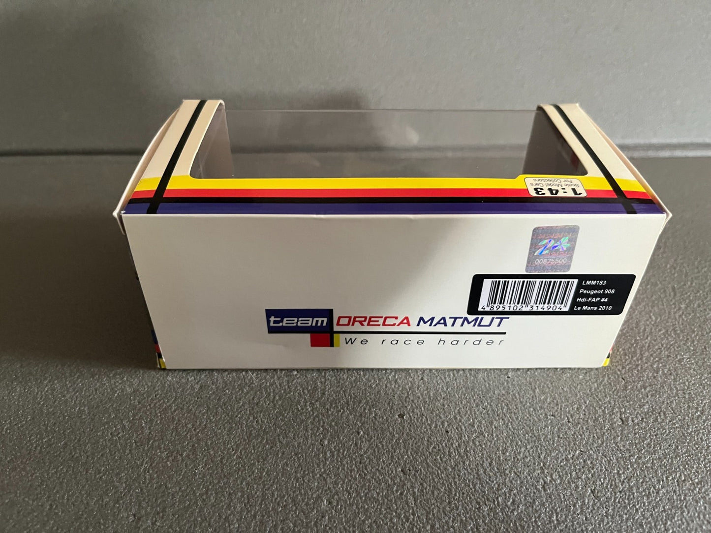 Voiture Miniature Peugeot 908 HDI FAP Le Mans 2010 Ixo au 1/43