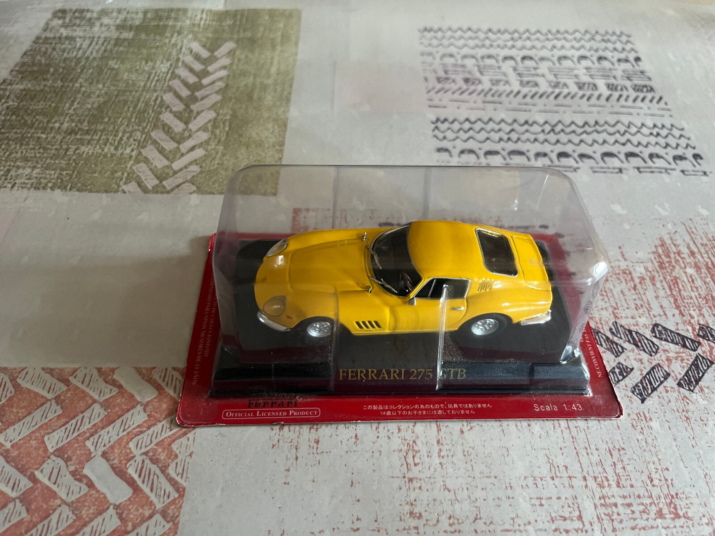Voiture miniature Collection Ferrari 275 GTB Ixo Fabbri au 1/43