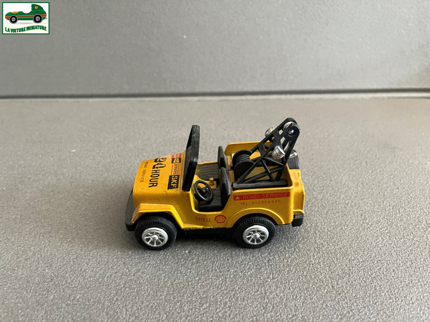 Voiture Miniature Friction Jeep Shell Road Service Dépanneuse China
