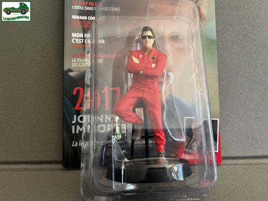 Figurine de Collection Johnny Hallyday + Livret N°54