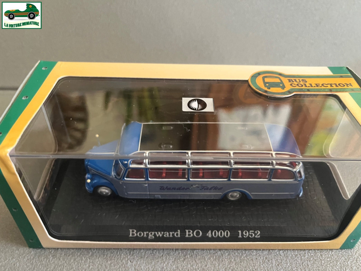 Voiture miniature Borgward BO 4000 1952 Autobus Bus Collection Atlas 1/72