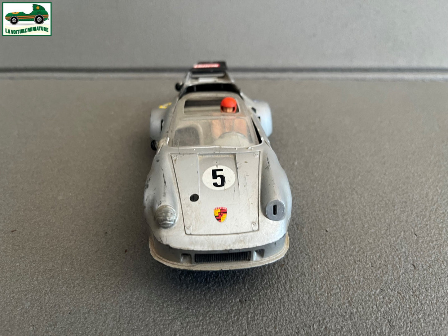 Ancienne Voiture Miniature Circuit Porsche 911RSR Carrera Epave Pièces