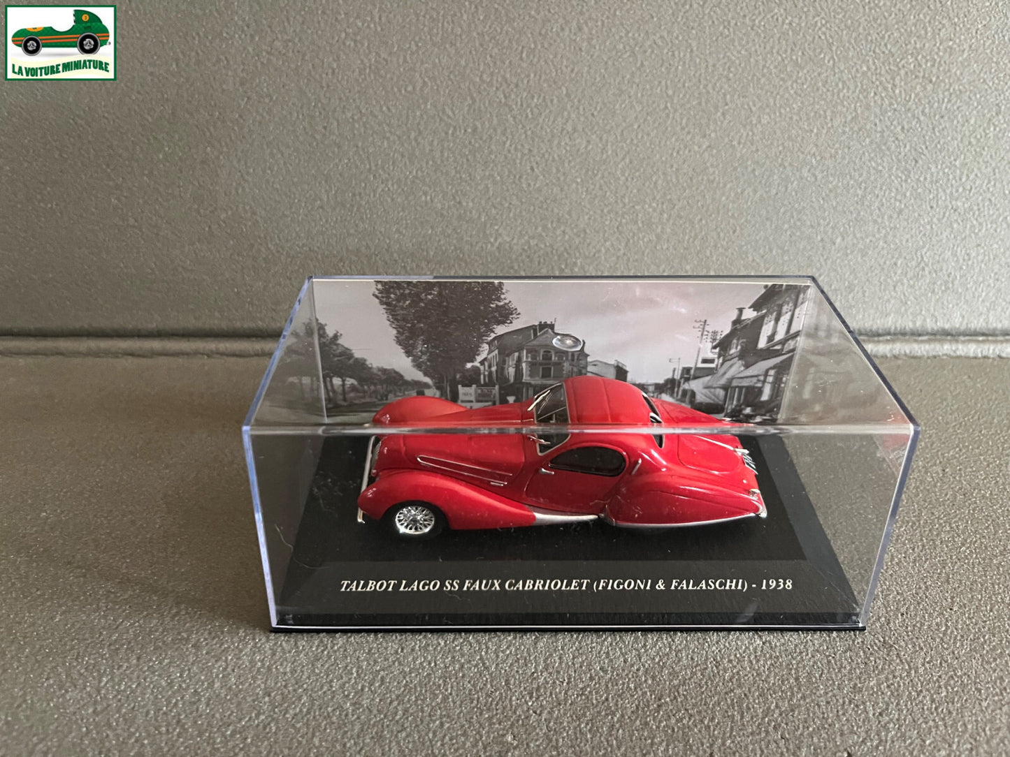 Voiture Miniature Talbot Lago SS Figoni Falaschi 1938 au 1/43 Ixo Altaya