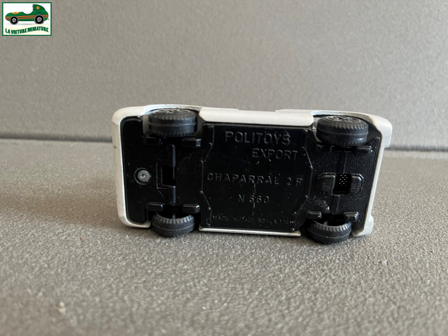 Ancienne Miniature Voiture Chaparral 2F Politoys Export N°560 Epave 1/43