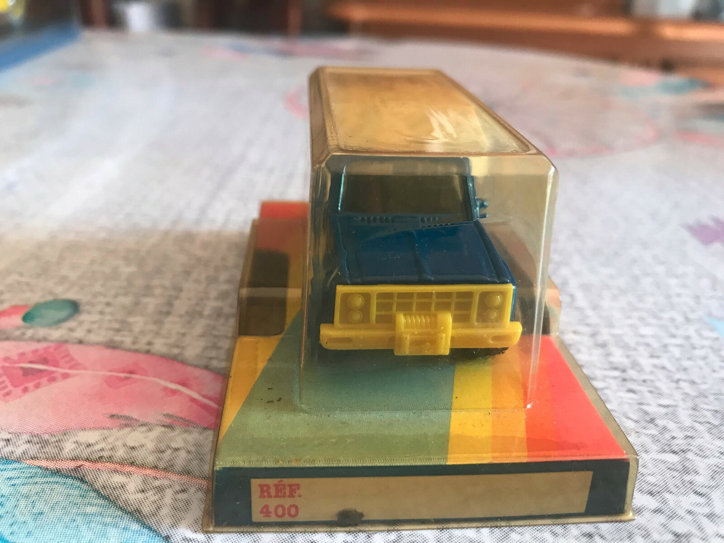 Ancienne Voiture Norev Miniature Minijet 4x4 Pick Up Camping 400 Type Majorette