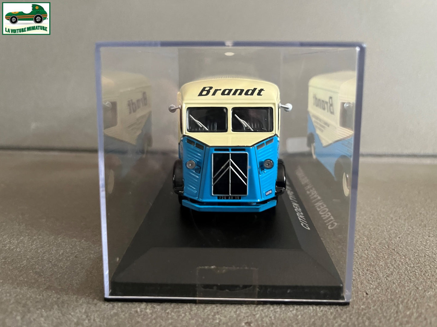 Voiture Miniature Camion Publicitaire Citroen Type H Brandt au 1/43