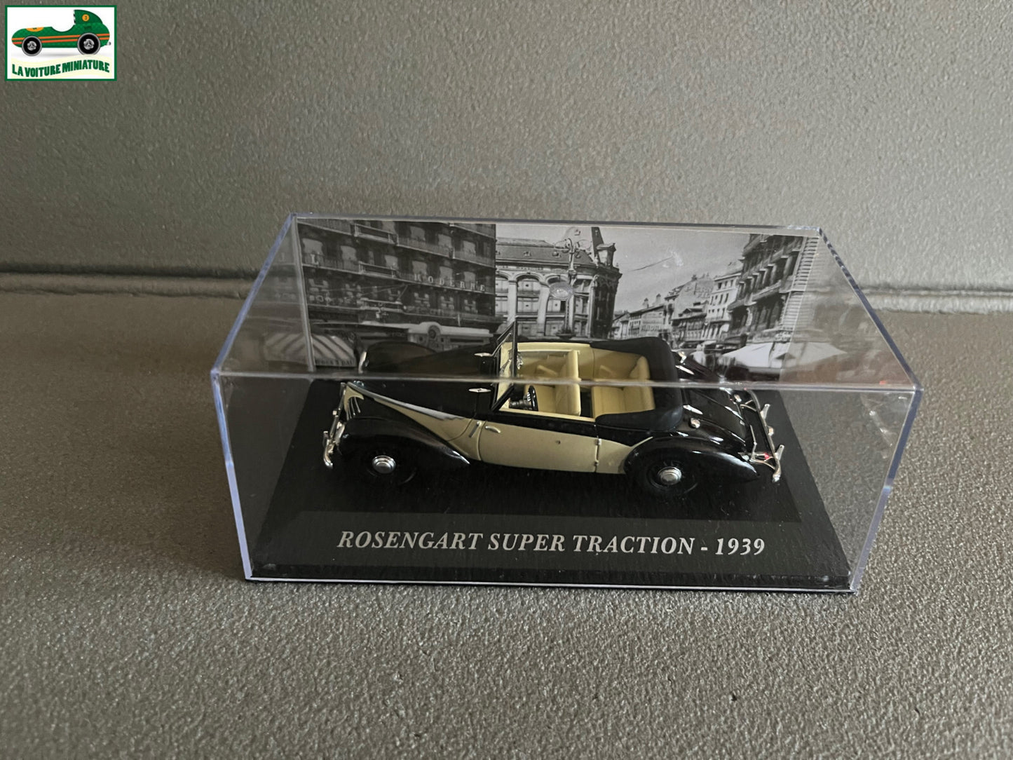 Voiture Miniature Rosengart Super Traction 1939 au 1/43 Ixo Altaya